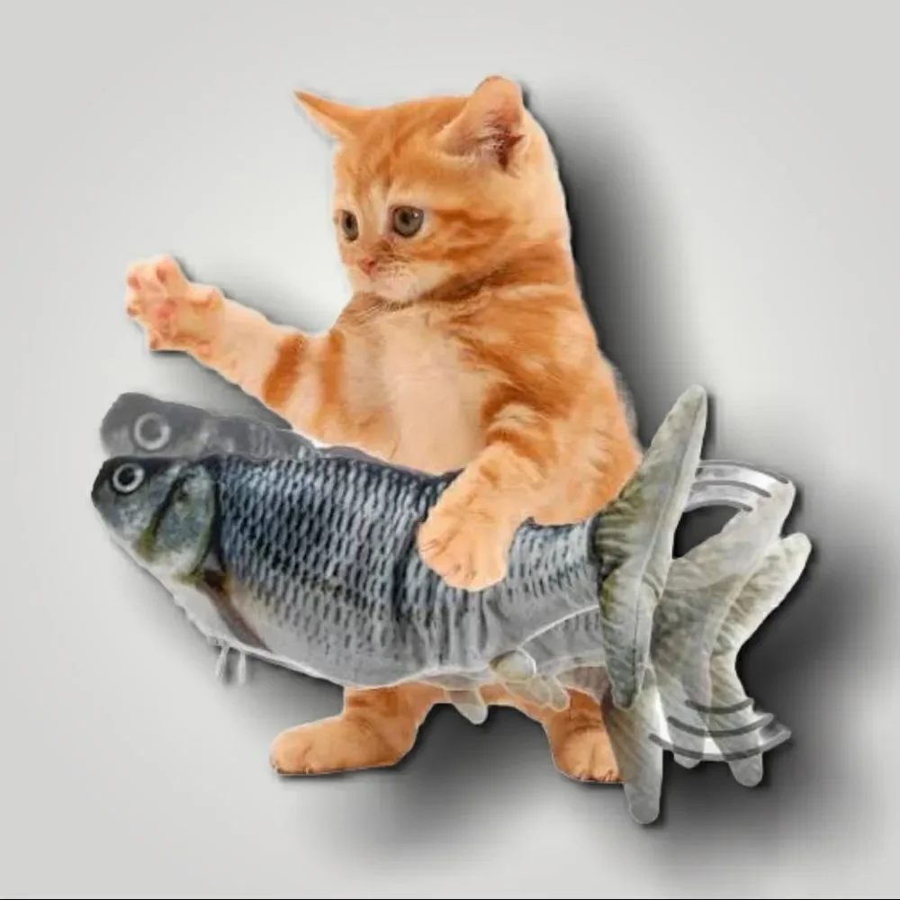 LULUPAW VIBI: Interactive Dancing Fish For Cats